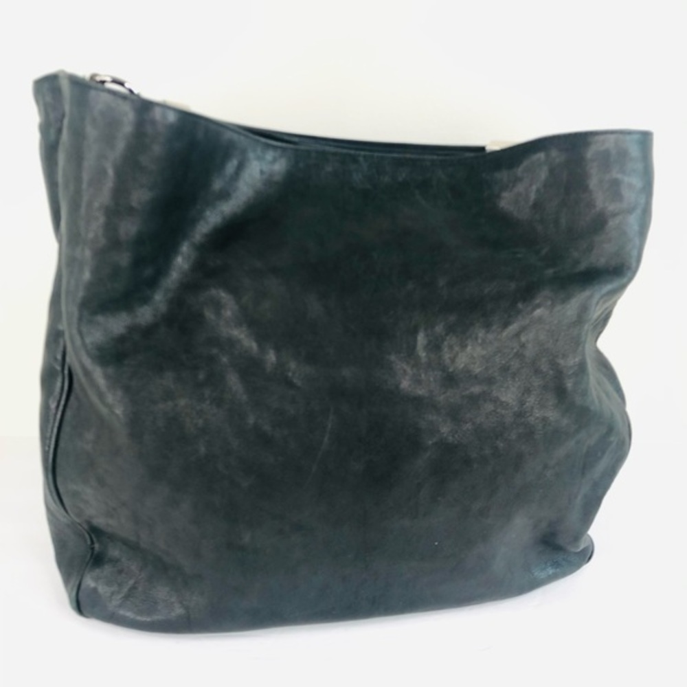 Yves Saint Laurent Roady Black leather Satchel - Picture 4 of 15